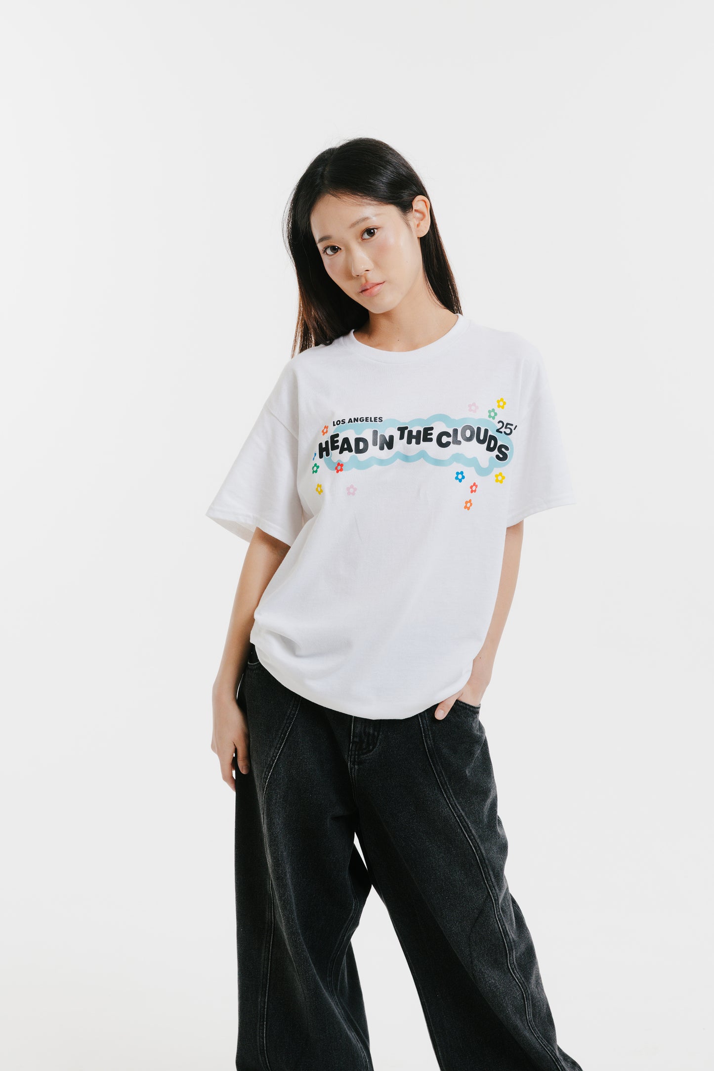 White Lineup Tee x VANDY