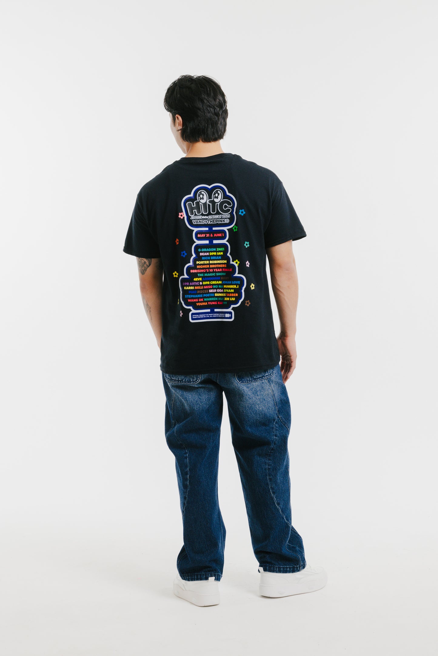 Black Lineup Tee x VANDY