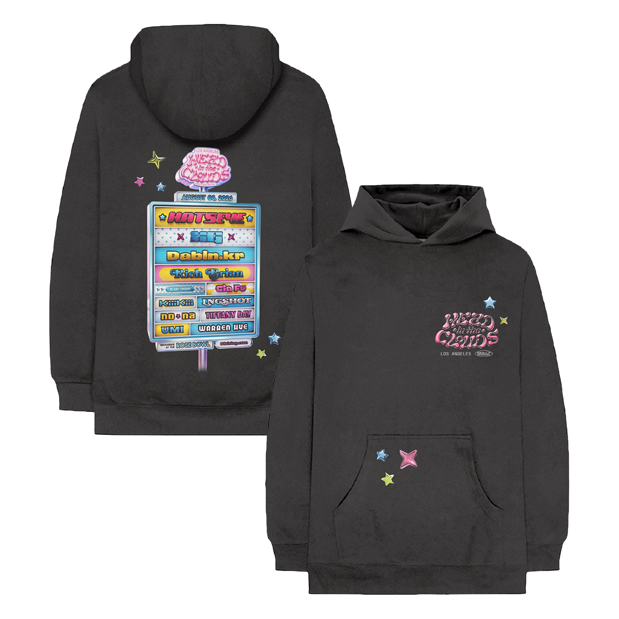 HITC 2026 Lineup Hoodie – Head In The Clouds Shop