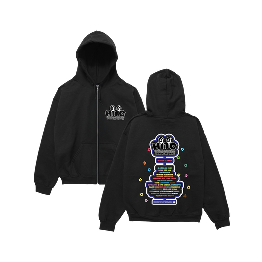 Black Zip Up x VANDY