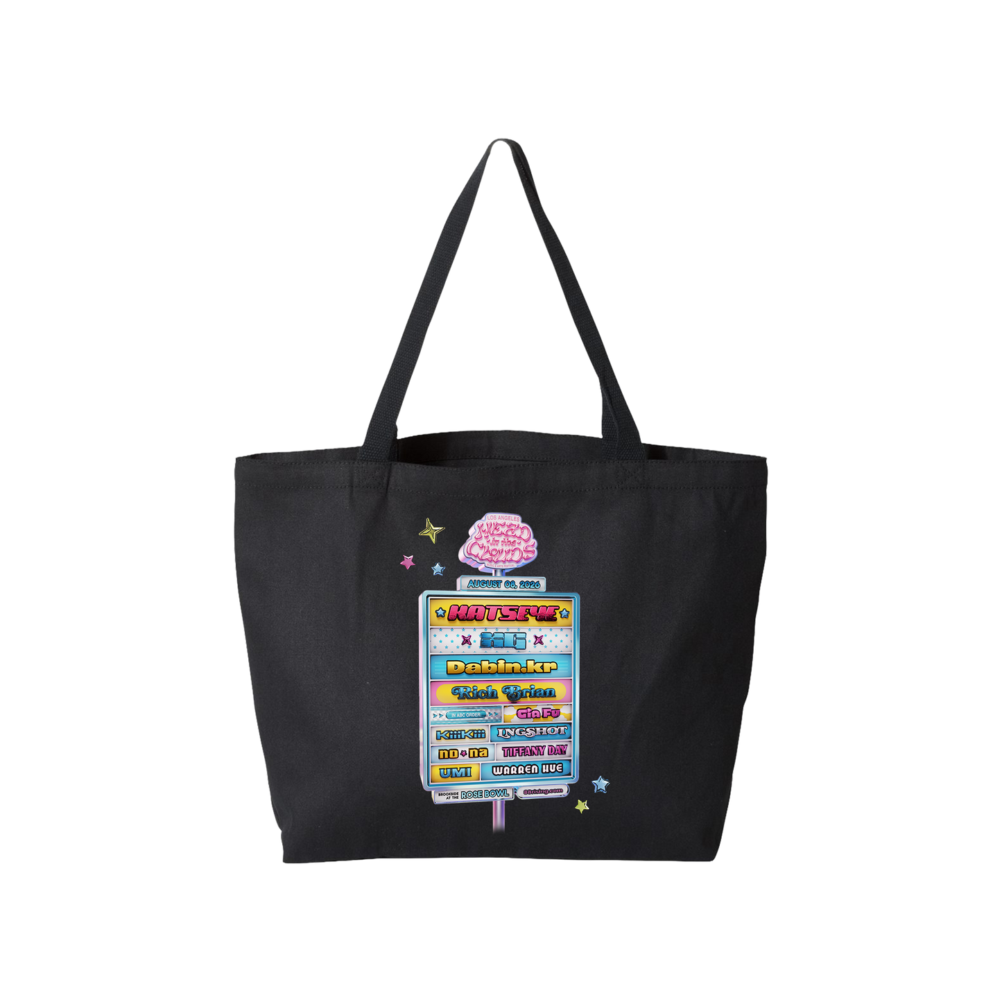 2026 Lineup Tote Bag